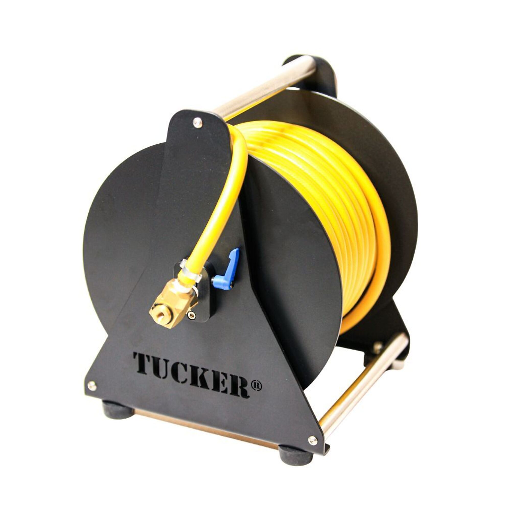 Tucker, Hand Carry Hose Reel with 150ft. of Hose, Model# 70009-150